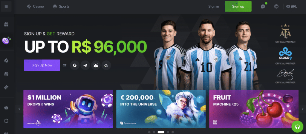 Site de aposta de jogo